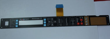 Silicone Rubber Keypad Tactile Membrane Switch Control Panel With Metal Dome