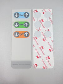 Multi Color Concave Convex Membrane Control Panel / Membrane Switch Panels