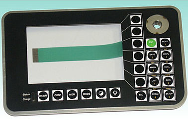 Waterproof 3m Adhesive PCB Membrane Switch Keypad For Electronic Reading Machine