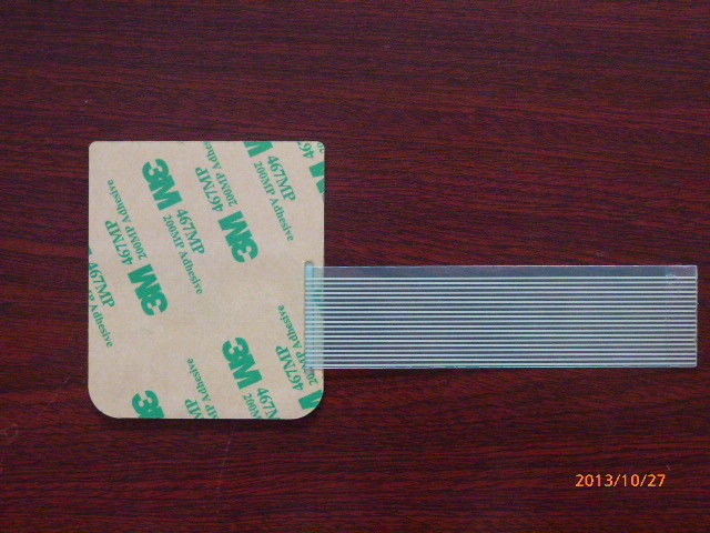 SGS PET Metal Dome Push Button Membrane Switch Panel For Computer Keyboard