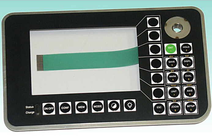 Waterproof 3m Adhesive PCB Membrane Switch Keypad For Electronic Reading Machine