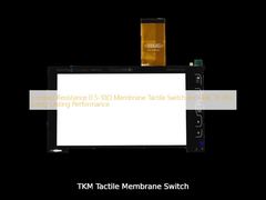 Kontaktwiderstand 0,5-10Ω Membran-Tactilschalter für lang anhaltende Leistung von -40 °C bis 85 °C